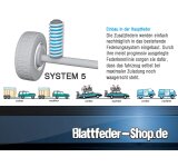 Niveaufedern Ford E-Transit (22-__) RWD VERSTÄRKT! HD!  (Typ 350/425)